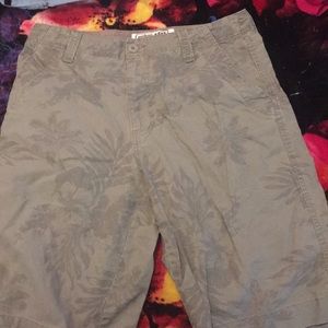 Floral urban up shorts